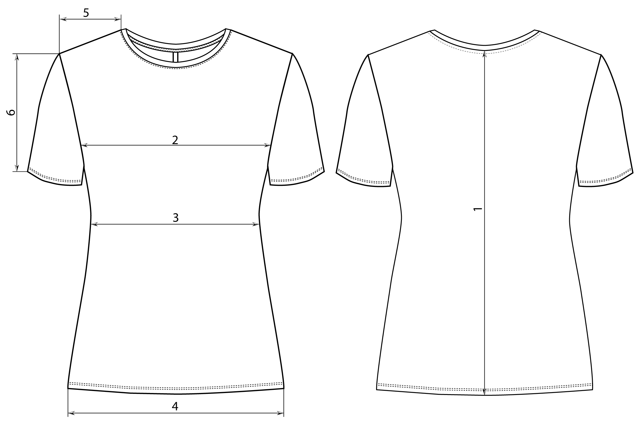 Лекала футболки